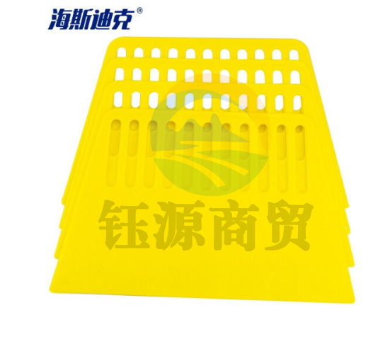 海斯迪克 HKY-83 塑料刮板 牛筋墙纸刮板 墙纸刮板贴膜工具透明油漆刮刀腻子 10个