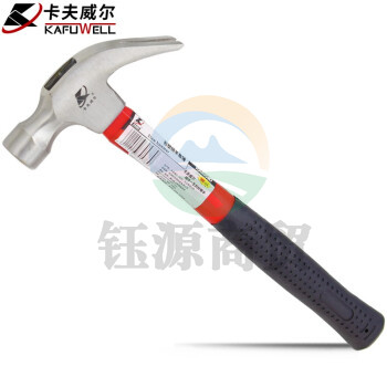 卡夫威尔 包塑柄羊角锤铁锤榔头多用起钉锤 木工锤子 16oz 500g HA4005D