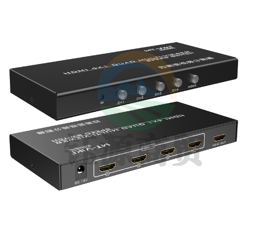 迈拓维矩HDMI分割器四八画面合成器4进1出分屏器游戏视频电脑监控监视4口同步拼接器4个屏幕拼成大屏 4路 HDMI分割器 MT-SW041-B