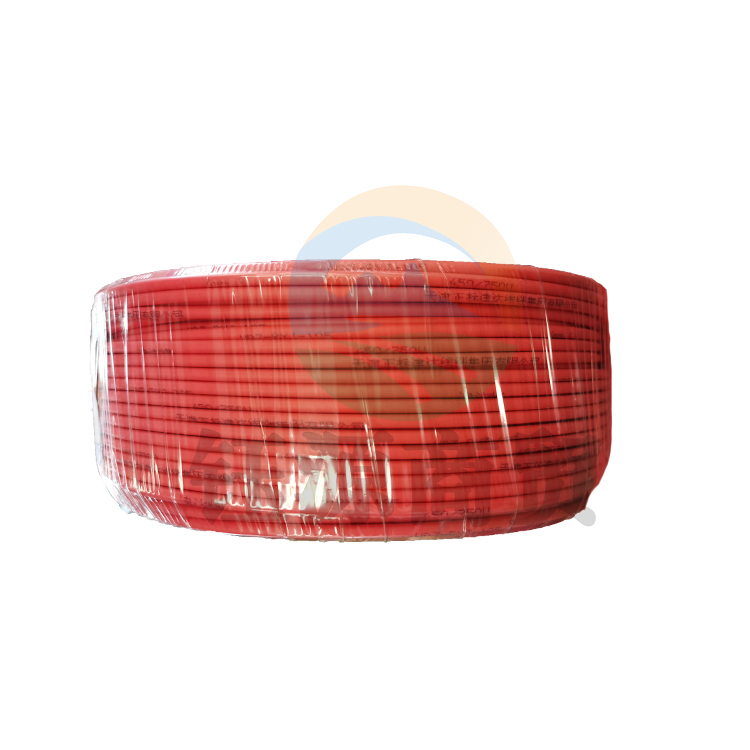 津达 WDZ-BYJ-红色1.5平方 100/盘 电缆 低烟无卤塑铜线