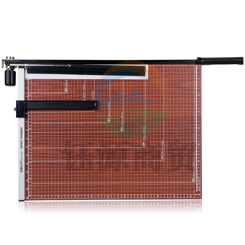 得力8001切纸机21*16(棕)(把)