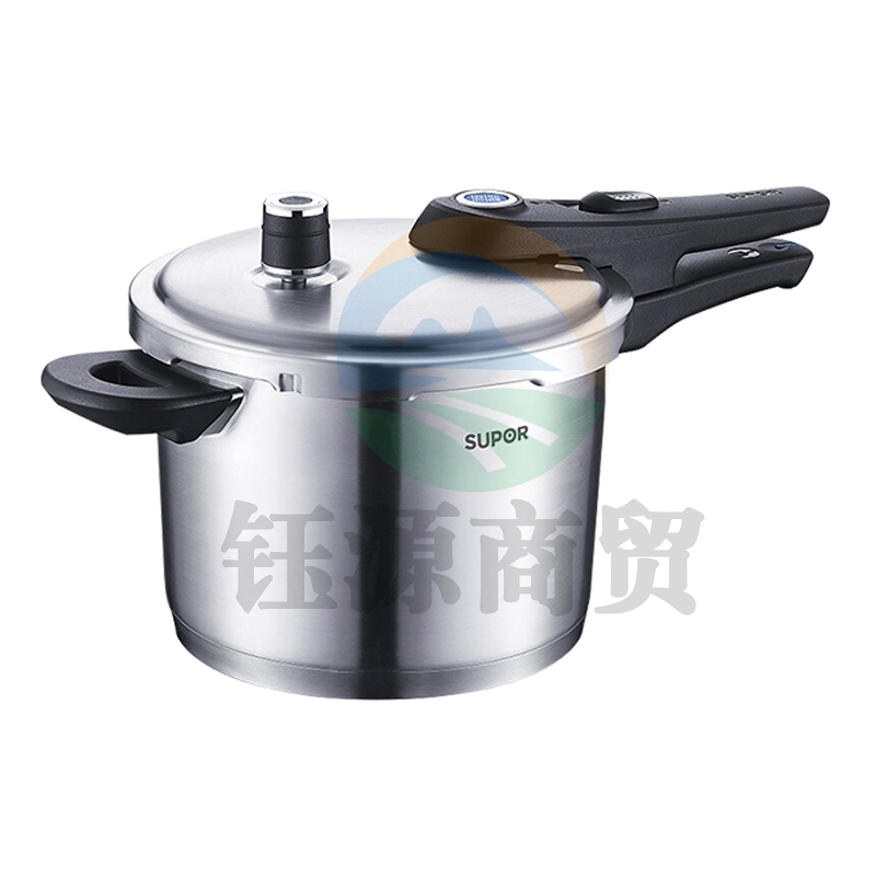 苏泊尔 YW22L1 6L 22cm 蓝眼不锈钢压力锅