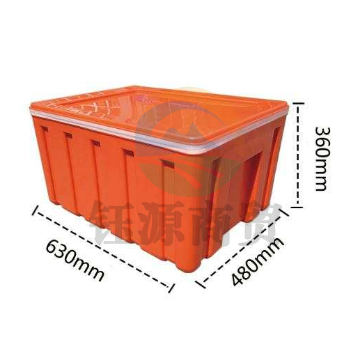 保温箱 冷藏箱 户外烧烤保温箱 外卖箱 车载保温箱 中央厨房 学校配餐箱 快餐配送箱 60L 桔红色