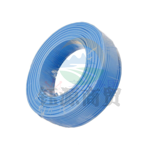 津达 WDZB-BYJ-蓝色35平方 100/盘 电缆 低烟无卤塑铜线