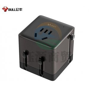 公牛 GN-L08 多国旅行转换插头/旅行转换器/转换插头 国外及部分地区使用欧标美标澳标英标