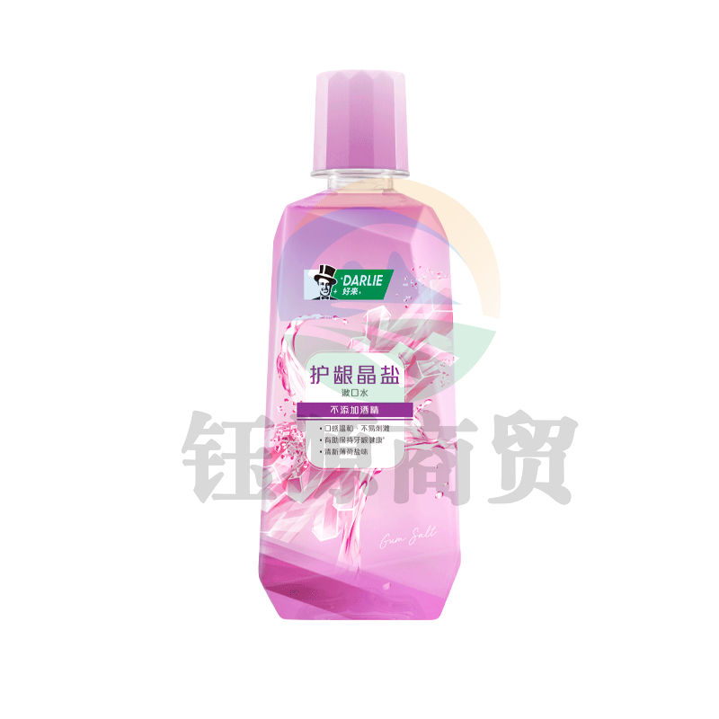 DARLIE好来(原黑人)护龈晶盐漱口水500ml 无酒精（瓶）
