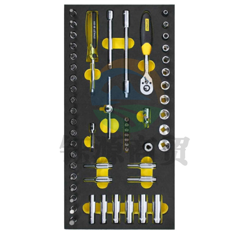 史丹利(Stanley) 90-029-23 EVA工具托组套-56件1/4