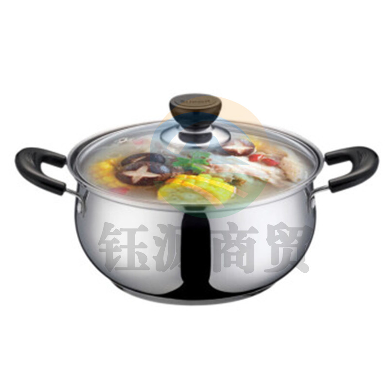 苏泊尔 ST20H3 好帮手不锈钢复底汤锅 200*200mm 不锈钢色