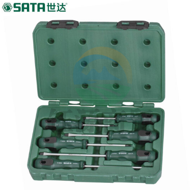 世达（SATA）09309 6件T系列一字、十字螺丝批组套