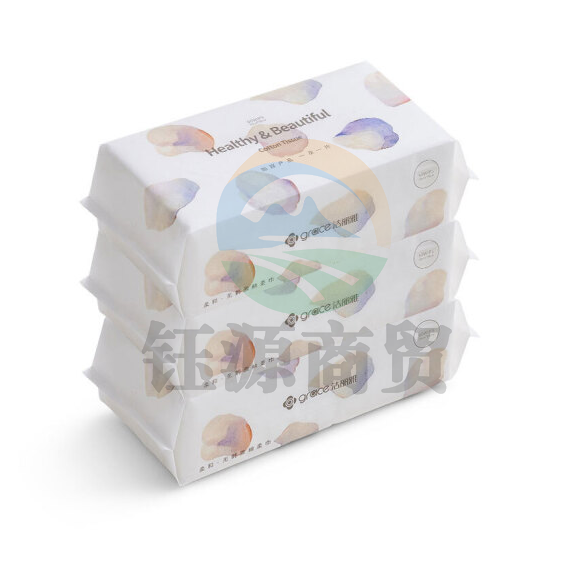 洁丽雅(Grace) MRJ020-3 一次性棉柔巾 湿纸巾 洁面巾 90抽*3包