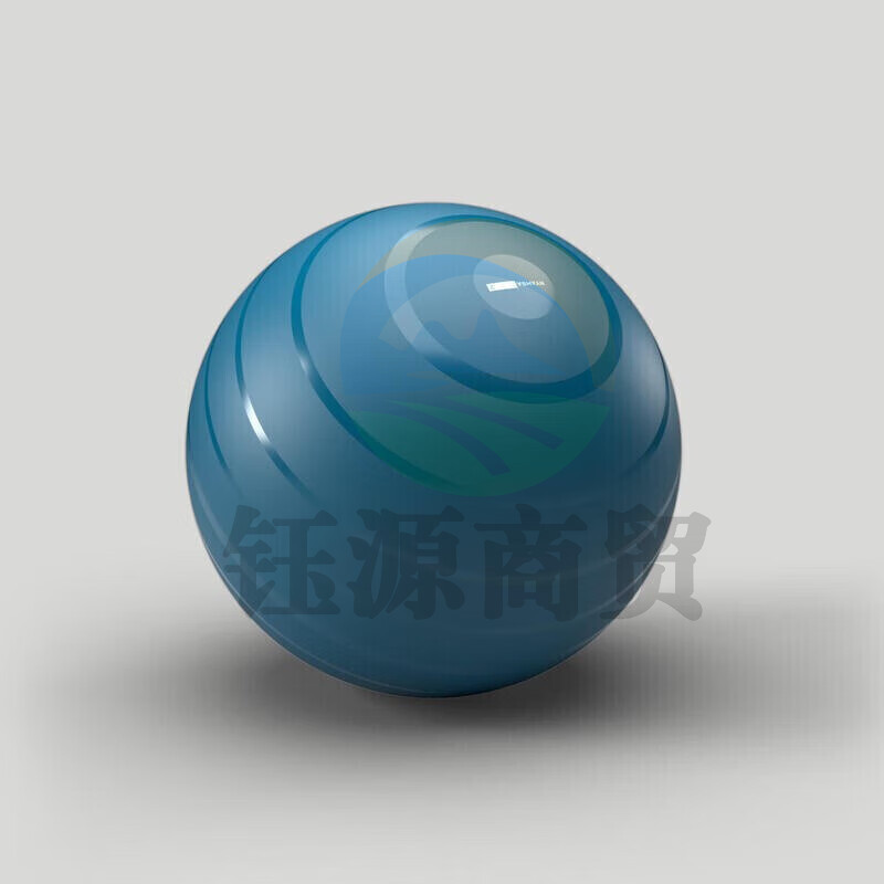 迪卡侬 瑜伽球初学者普拉提球瑞士球GYPA中号-65厘米-蓝绿色-4135365
