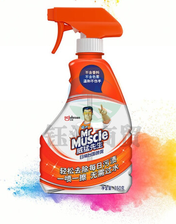威猛先生（Mr Muscle） 油污清洁剂 日常台面喷雾350g