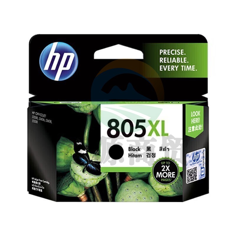 惠普（HP）3YM71AA 805XL 黑色高量墨盒 适用hp deskjet 1210/1212/2330/2332/2720/2729/2722（约240页）127