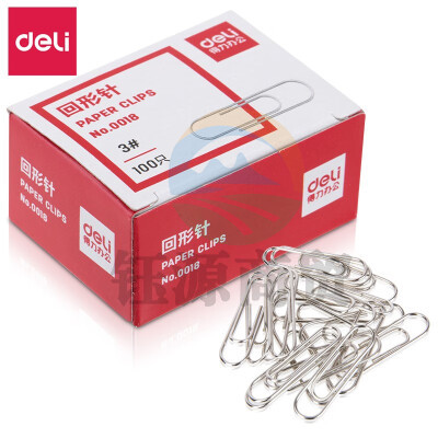 得力曲别针 0018# 500盒/箱