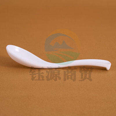 常规 白色密胺长勺 