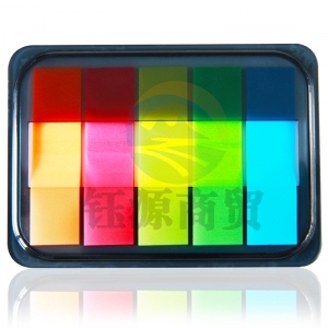 得力9060指示标签12*44mm(混)(袋)