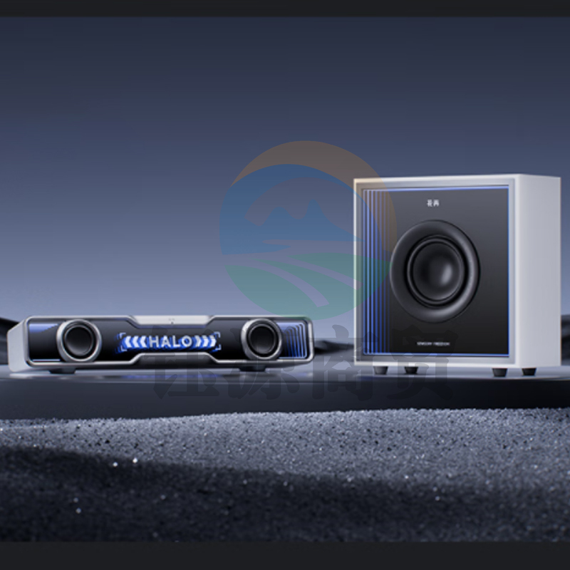 漫步者(EDIFIER)Halo Soundbar Max电脑音响 蓝牙5.4 桌面台式游戏音箱 破晓白
