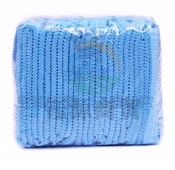 一次性头套条形帽浴帽无纺布发套防尘头罩100个/包