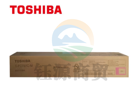 东芝(TOSHIBA)T-FC727C-M原装红色碳粉墨粉盒(适用FC-6527AC/FC-7527AC)印量39200页