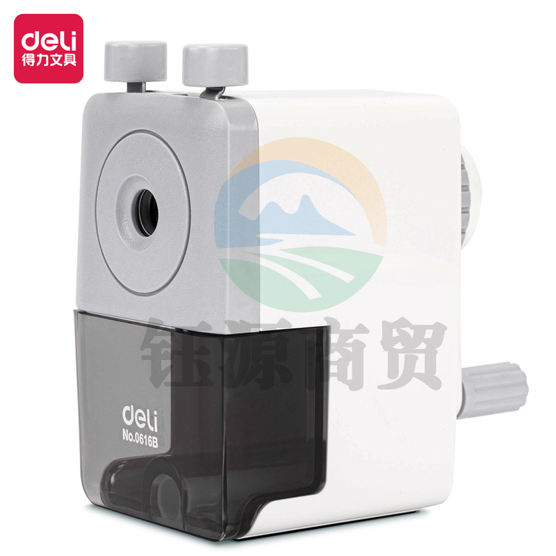 得力0616B手摇全自动削笔机/转笔刀(个)