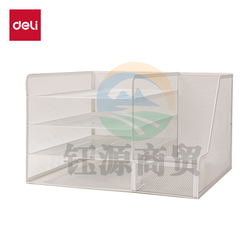 得力PB122多功能文件框(白)(盒)