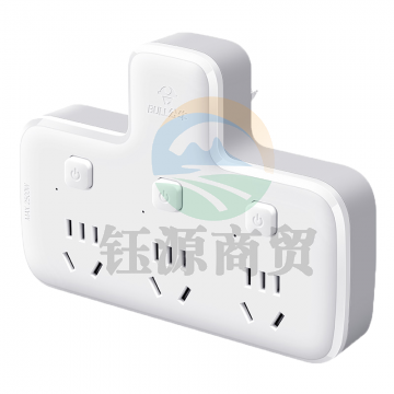 公牛(BULL)转换插头/品字形一转三插座/无线转换插座/电源转换器 3位分控插座 GN-96033
