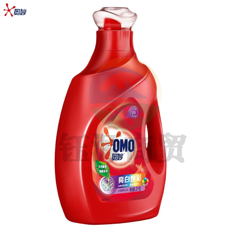 奥妙洗衣液家庭装奥妙亮白焕彩洗衣液2kg  原厂包装