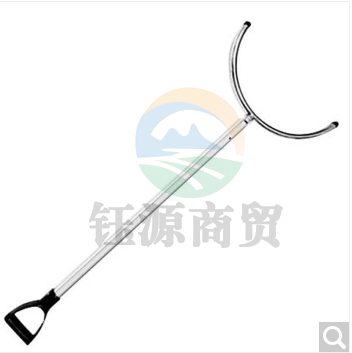 先锋连 不锈钢防暴钢叉伸缩防暴钢叉腰叉安保用品装备 钢叉豪华版配包