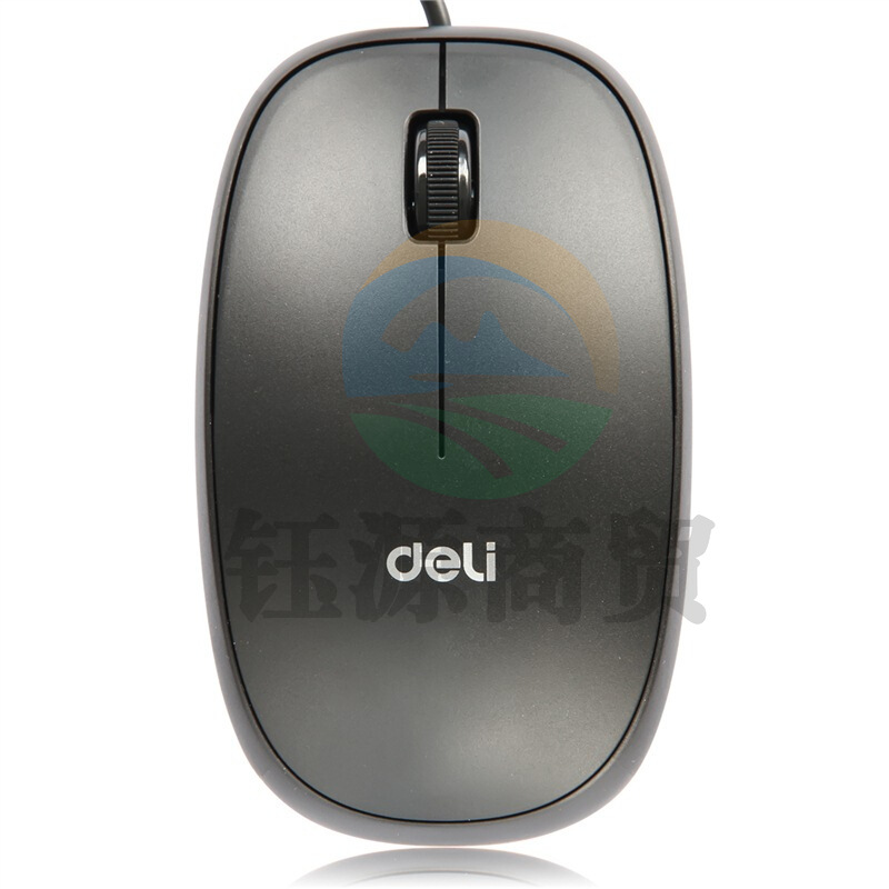 得力(deli) 有线鼠标 3715 黑