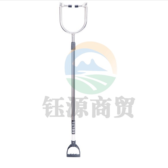 防暴钢叉  脚叉  不锈钢抓捕器 校园安保防护防暴器材 货号：JC