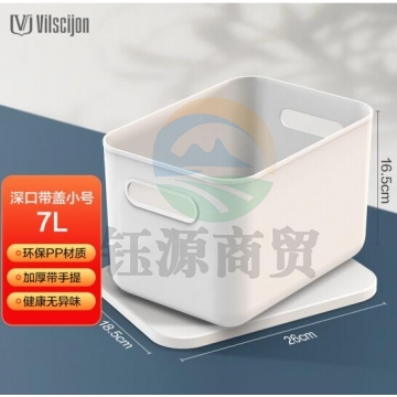 维简(Vilscijon)简约收纳盒 收纳筐杂物整理盒子桌面多功能储物箱 QJ.555