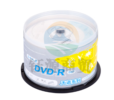 紫光(UNIS) DVD-R光盘/刻录盘 天语系列 16速4.7G 桶装50片