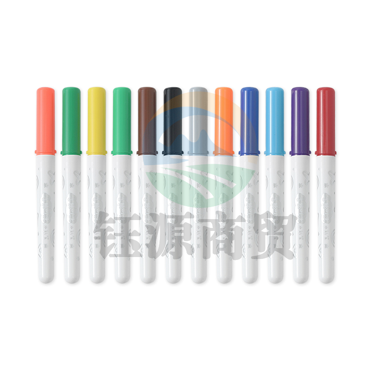 晨光彩色笔绘画笔正姿易可洗水彩笔12色 ACP901BY