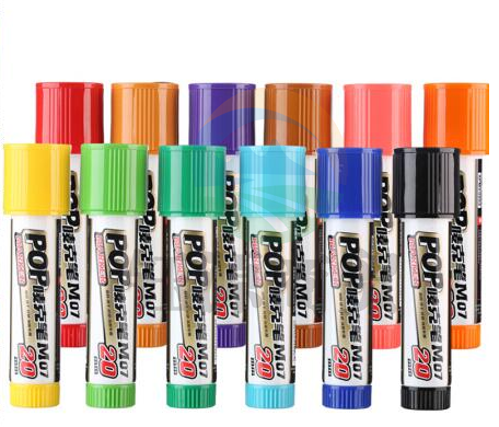 晨光记号笔pop唛克笔记号笔黑色 记号笔单支装记号笔APMV0203(黑)