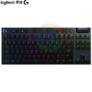 罗技G913 TKL 机械键盘 无线蓝牙双模 RGB背光 矮轴 无数字键盘 C轴