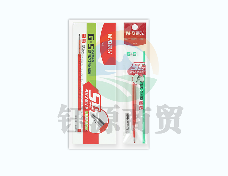 晨光笔芯替芯    秒干笔芯替芯    中性笔芯替芯     单支装笔芯替芯     AGR60T68红色笔芯替芯   0.5mm      0.5mm(红)