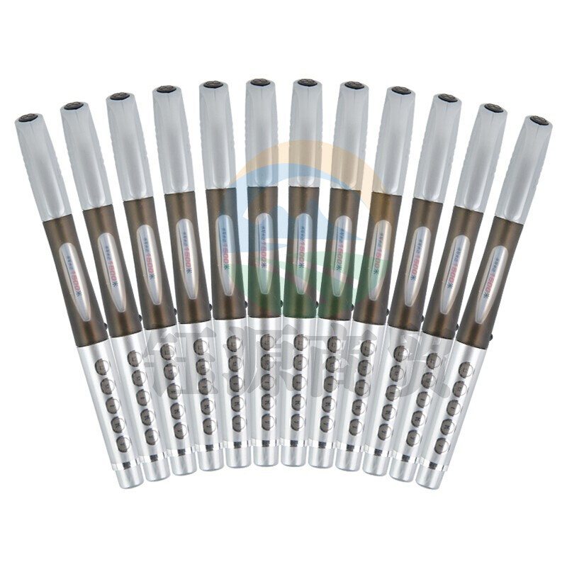 晨光中性笔大容量大白鲨GP1530黑0.5 12支装