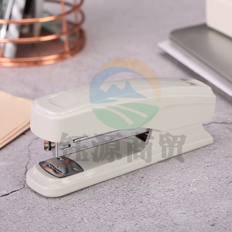 晨光(M&G)文具12#省力型订书机 商务金属耐用订书器 办公用品 灰色单个装ABS916D7