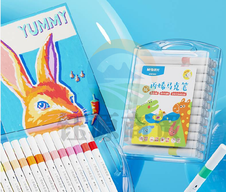 晨光APMT8068优握36色三角杆丙烯马克笔