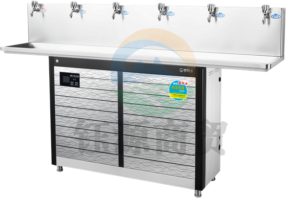 碧丽饮水机JO-6E不锈钢温热步进式开水器带过滤加热直饮水机商用