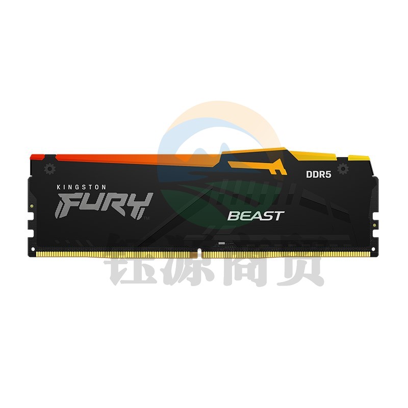 金士顿(Kingston) FURY台式机灯条 DDR5内存 RGB内存条 Beast野兽系列 5200单条32G【灯条RGB】KF552C40BBA-32