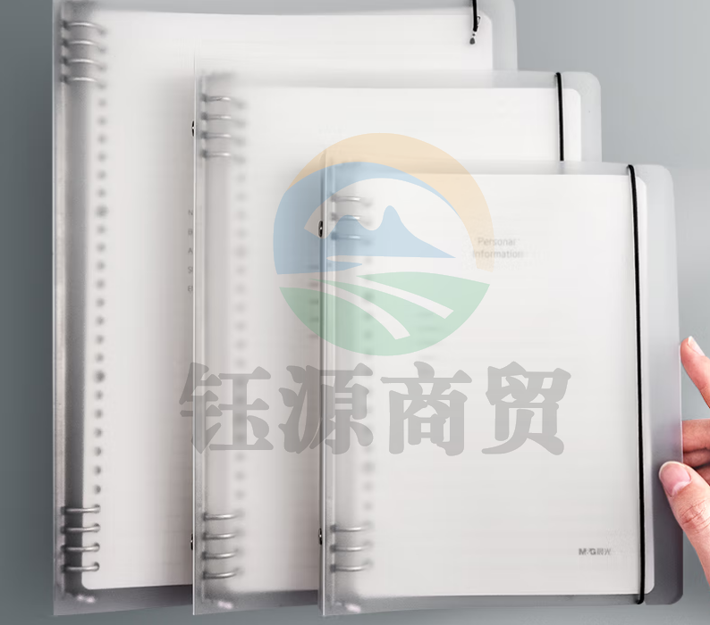 晨光(M&G)APY8D19PA-ZZA A5横线活页本 60张笔记本 6孔活页纸 外壳可拆卸 白色