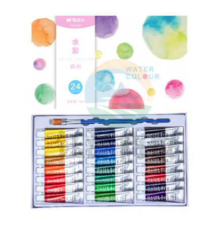 晨光水粉画颜料套装5ml 24色APL976G2