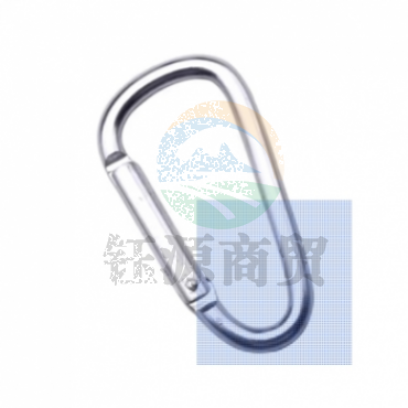 登山扣/钥匙扣	铝合金D型6号5.5cm