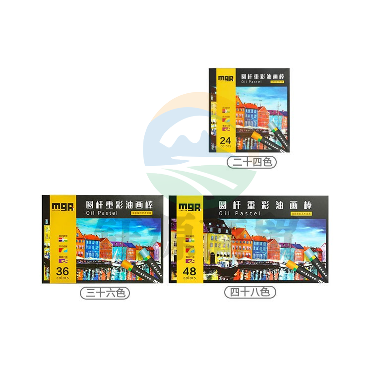 晨光MGArts系列圆杆重彩油画棒36色 ZGM91135