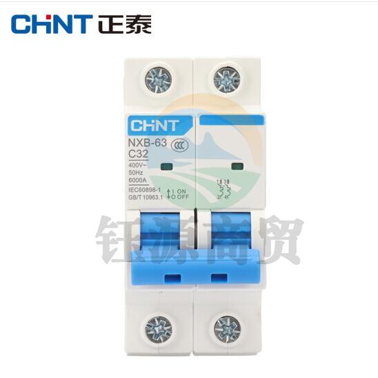 正泰(CHNT)家用空气开关 过载空气开关 NXB-63 2P 32A
