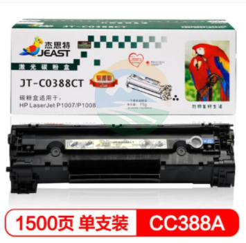 杰思特CC388A硒鼓JT-C0388C 适用惠普P1007 P1008 1106 1108 1213MFP 1136MFP打印机粉盒106 P1007 P1008等 硒鼓      WLSZ01052251125022
