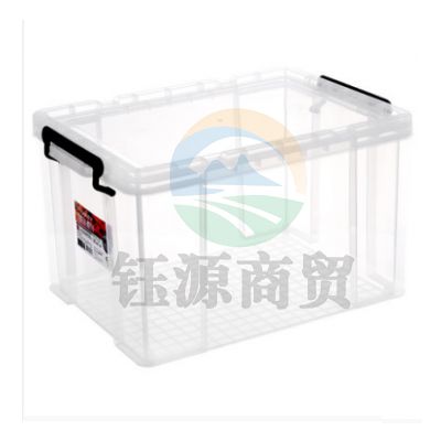 可可旺塑料透明整理箱10L(320*230*190)