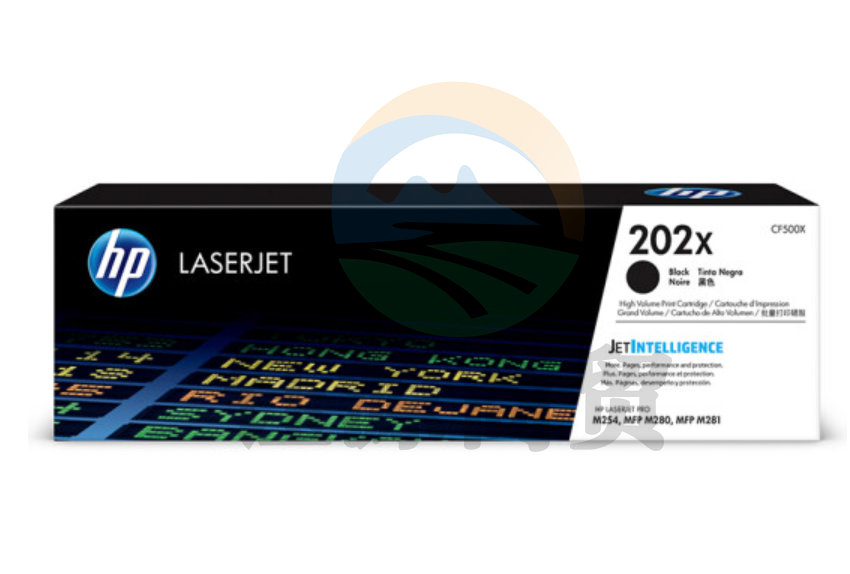 惠普(HP)202X黑色适用hp m281fdw/254dw/254NW/280NW/281FDN)