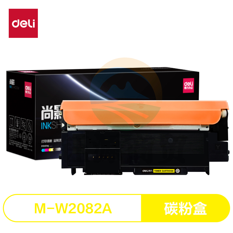得力(deli)尚影硒鼓 M-W2082A适用惠普178nw硒鼓 179fnw粉盒 150a墨盒 150w 150nw w2080a 黄色易加粉